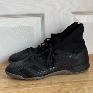 adidas Predator 20.3 indoor soccer shoes Black men’s size 8.5 EE9573 sock boot
